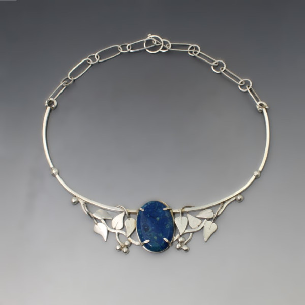 Rita Ferguson Lapis Necklace